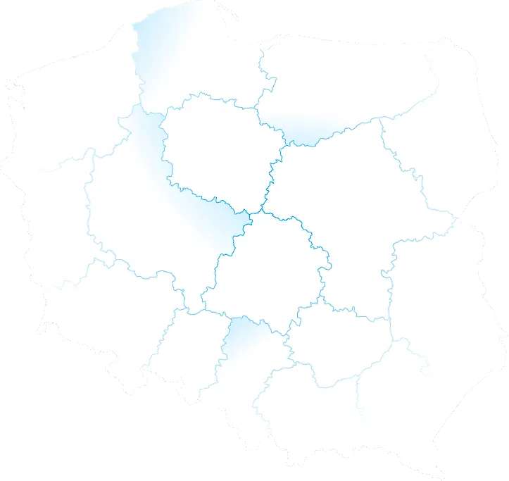 Mapa lokalizacji PL Strefa w Polsce
